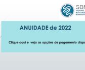 Anuidade 2022